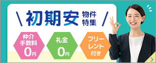 初期安の高級賃貸一覧